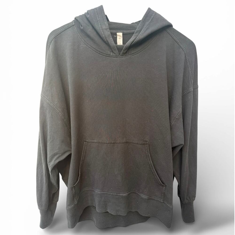 Lululemon Hoodie Womens Small Black Pullover Minimalist